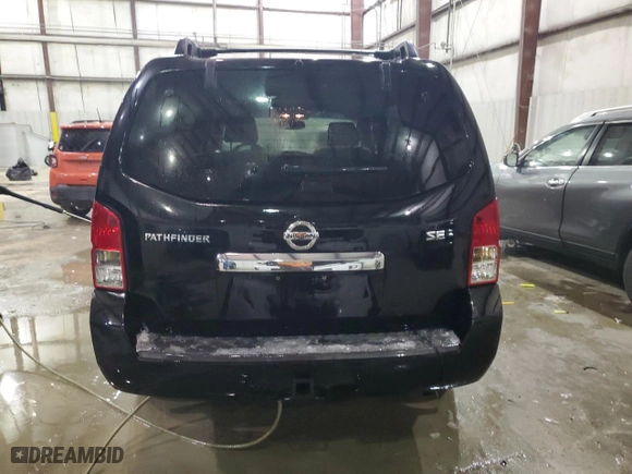 2008 Nissan Pathfinder LE with VIN 5N1AR18B58C666895, listed as a Copart auction lot 46028105 with 235,312 mi miles and Non Repairable. Bid and sale history available at carsss.com. Image 6.