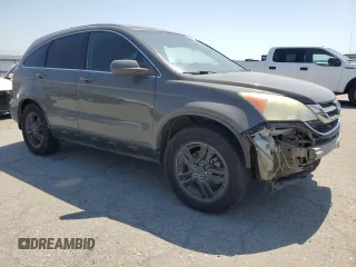 2011 Honda CR-V EX-L with VIN 5J6RE4H70BL039281, listed as a Copart auction lot 52609805 with 267,330 mi miles and Salvage Title. Bid and sale history available at carsss.com. Image 4.