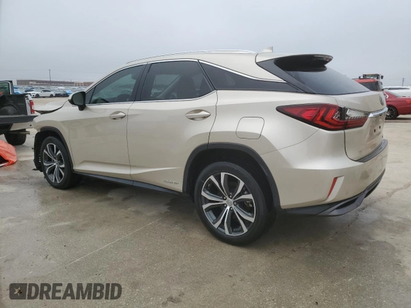 2018 Lexus RX with VIN 2T2BGMCA3JC022013, listed as a Copart auction lot 44039465 with 52,878 mi miles and Salvage Title. Bid and sale history available at carsss.com. Image 2.