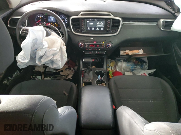 2020 Kia Sorento LX with VIN 5XYPGDA3XLG640161, listed as a Copart auction lot 48752375 with 86,473 mi miles and Salvage Title. Bid and sale history available at DreamBid. Image 8.