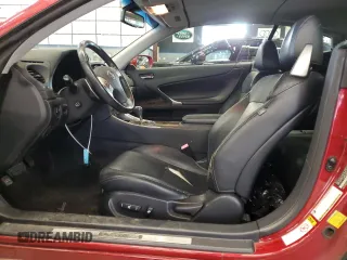 2012 Lexus IS 250 C z VIN JTHFF2C29C2526040, wystawiony jako Copart lot #87149204 z przebiegiem 153 211 mil mil oraz Czysty tytuł • Clean title. Historia ofert i sprzedaży dostępna na DreamBid. Obrazek 7.