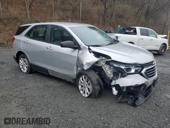 2021 Chevrolet Equinox LS z VIN 3GNAXSEV2MS145675, wystawiony jako Copart lot #52383935 z przebiegiem 55 419 mil mil oraz Szkoda całkowita • Salvage title. Historia ofert i sprzedaży dostępna na DreamBid. Obrazek 4.