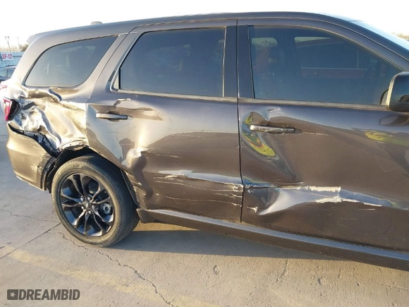 2021 Dodge Durango GT Plus with VIN 1C4RDHDGXMC519059, listed as a IAAI auction lot 41206806 with 10,414 mi miles. Bid and sale history available at carsss.com. Image 6.