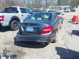 2013 Mercedes-Benz C-Class C 300 Sport with VIN WDDGF8AB3DG122480, listed as a IAAI auction lot 41805512 with 118,841 mi miles. Bid and sale history available at carsss.com. Image 16.
