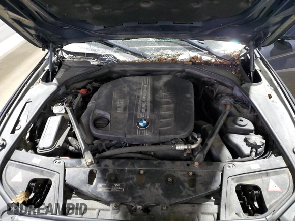 2015 BMW 5 Series 535d xDrive with VIN WBAFV3C55FD686510, listed as a Copart auction lot 51404955 with 160,341 mi miles and Salvage title. Bid and sale history available at DreamBid. Image 11.