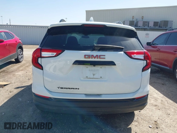 2022 GMC Terrain SLE with VIN 3GKALMEV2NL273267, listed as a IAAI auction lot 41713611 with 25,198 mi miles. Bid and sale history available at carsss.com. Image 17.