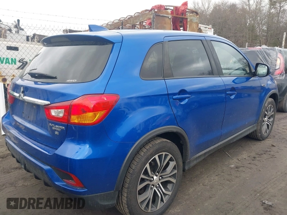 2018 Mitsubishi Outlander Sport SE 2.4 with VIN JA4AR3AW8JU014148, listed as a IAAI auction lot 41672103 with 130,187 mi miles. Bid and sale history available at carsss.com. Image 4.