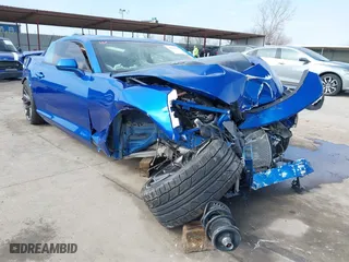 2017 Chevrolet Camaro ZL1 with VIN 1G1FK1R68H0213249, listed as a IAAI auction lot 41582825 with 1 mi miles. Bid and sale history available at carsss.com. Image 1.