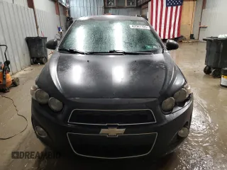 2014 Chevrolet Sonic LTZ with VIN 1G1JE5SB8E4213028, listed as a Copart auction lot 43561105 with 81,457 mi miles and Salvage Title. Bid and sale history available at carsss.com. Image 5.