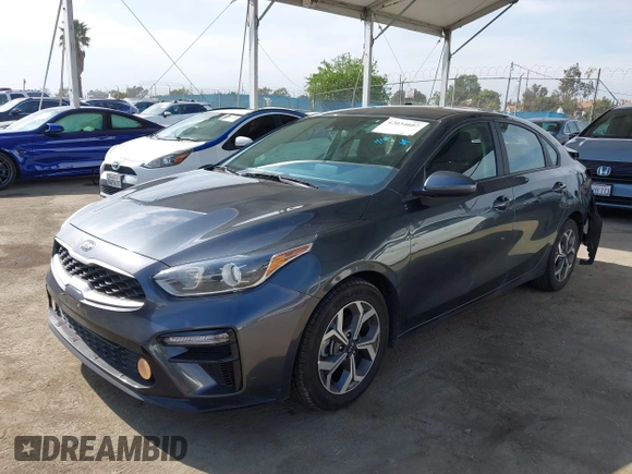 2021 Kia Forte FE with VIN 3KPF24AD6ME387387, listed as a IAAI auction lot 42034607 with 28,554 mi miles and . Bid and sale history available at carsss.com. Image 20.