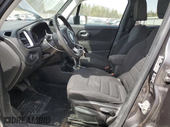 2018 Jeep Renegade Latitude with VIN ZACCJBBB6JPJ32919, listed as a Copart auction lot 54536315 with 106,293 mi miles and Clean Title. Bid and sale history available at carsss.com. Image 7.