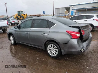 2017 Nissan Sentra S with VIN 3N1AB7AP0HY258218, listed as a Copart auction lot 61551805 with 51,375 mi miles and Salvage title. Bid and sale history available at DreamBid. Image 2.