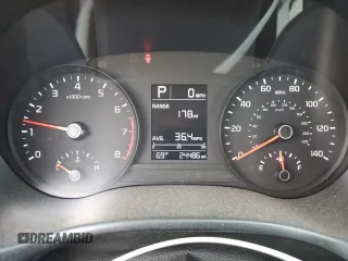 2023 Kia Rio S with VIN 3KPA24AD1PE615715, listed as a Copart auction lot 45717065 with 24,486 mi miles and Salvage Title. Bid and sale history available at carsss.com. Image 9.