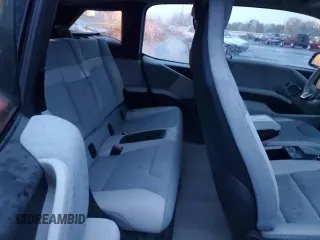 2015 BMW i3 z VIN WBY1Z2C55FV286998, wystawiony jako Copart lot #80995244 z przebiegiem Nie podano mil oraz Szkoda całkowita • Salvage title. Historia ofert i sprzedaży dostępna na DreamBid. Obrazek 10.