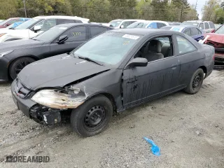 2002 Honda Civic LX with VIN 1HGEM22572L107127, listed as a Copart auction lot 49321675 with 223,555 mi miles and Salvage Title. Bid and sale history available at carsss.com. Image 1.