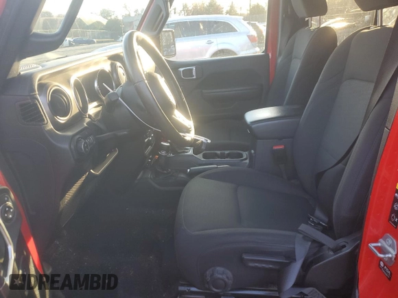 2022 Jeep Gladiator Willys с VIN 1C6JJTAM3NL162559, выставлен на аукционе Copart как лот 82410704 с пробегом 54 457 миль миль и Списание • Salvage title. История ставок и продаж доступна на DreamBid. Изображение 7.