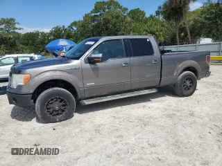 2012 Ford F-150 XL with VIN 1FTFW1ET4CFA00246, listed as a Copart auction lot 57613435 with Not provided miles and Salvage title. Bid and sale history available at DreamBid. Image 1.