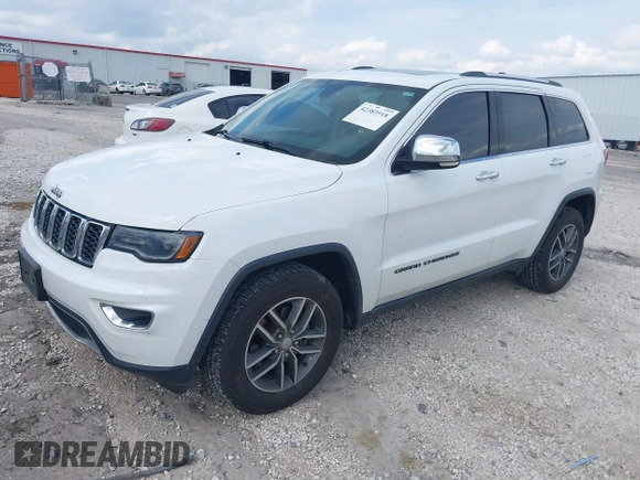 2017 Jeep Grand Cherokee Limited with VIN 1C4RJEBG4HC779411, listed as a IAAI auction lot 42383918 with 128,120 mi miles and . Bid and sale history available at DreamBid. Image 17.