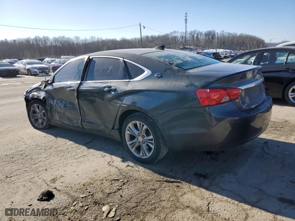 2015 Chevrolet Impala LT with VIN 2G1115SL7F9144514, listed as a Copart auction lot 42610525 with 176,566 mi miles and Salvage Title. Bid and sale history available at carsss.com. Image 2.