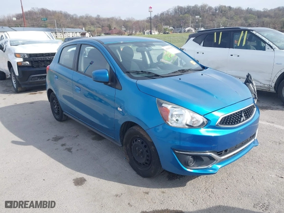 2017 Mitsubishi Mirage ES with VIN ML32A3HJXHH006716, listed as a IAAI auction lot 41841391 with 83,049 mi miles. Bid and sale history available at carsss.com. Image 1.