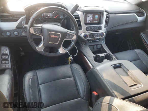 2019 GMC Yukon SLT with VIN 1GKS2BKC9KR211271, listed as a Copart auction lot 63791764 with 60,236 mi miles and Salvage Title. Bid and sale history available at carsss.com. Image 8.
