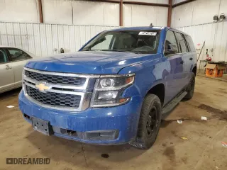 2017 Chevrolet Tahoe Commercial with VIN 1GNSKDEC0HR311973, listed as a Copart auction lot 44214515 with 154,199 mi miles and Clean Title. Bid and sale history available at carsss.com. Image 1.