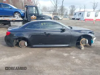 2013 Infiniti G37 with VIN JN1CV6FE4DM230243, listed as a IAAI auction lot 41913155 with Not Provided miles. Bid and sale history available at carsss.com. Image 13.