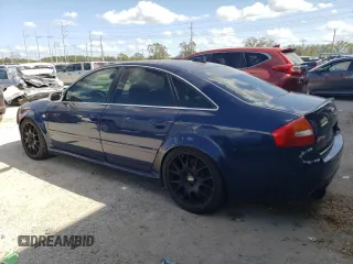 2003 Audi RS 6 with VIN WUAPV54B63N905412, listed as a Copart auction lot 76925444 with Not Provided miles and Salvage Title. Bid and sale history available at carsss.com. Image 2.