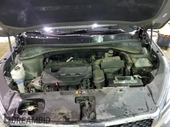 2016 Kia Sorento LX with VIN 5XYPGDA35GG048091, listed as a Copart auction lot 86768774 with 105,072 mi miles and Salvage Title. Bid and sale history available at DreamBid. Image 12.
