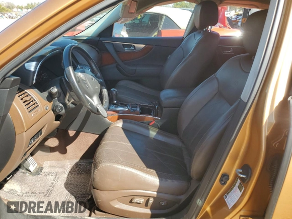 2009 Infiniti FX with VIN JNRAS18U39M100708, listed as a Copart auction lot 48199895 with 278,493 mi miles and Salvage title. Bid and sale history available at DreamBid. Image 7.