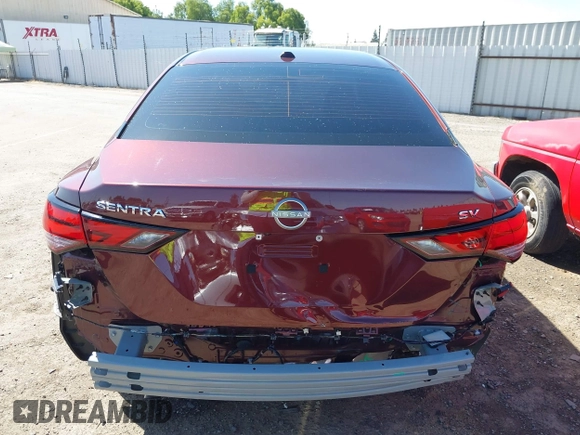 2024 Nissan Sentra SV with VIN 3N1AB8CV9RY379302, listed as a IAAI auction lot 42505057 with 4,839 mi miles and . Bid and sale history available at DreamBid. Image 17.