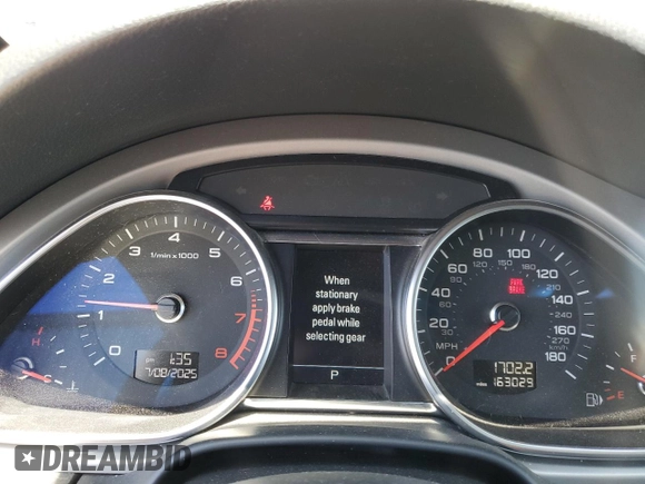 2014 Audi Q7 S line Prestige с VIN WA1DGAFE1ED018961, выставлен на аукционе Copart как лот 64089735 с пробегом 163 029 миль миль и Списание • Salvage title. История ставок и продаж доступна на DreamBid. Изображение 9.