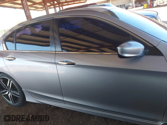 2017 Honda Accord Sedan Sport with VIN 1HGCR2F55HA124919, listed as a IAAI auction lot 41842118 with 116,136 mi miles. Bid and sale history available at carsss.com. Image 13.