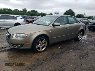 2006 Audi A4 2.0T with VIN WAUDF78EX6A247762, listed as a Copart auction lot 58721285 with 171,136 mi miles and Salvage title. Bid and sale history available at DreamBid. Image 1.