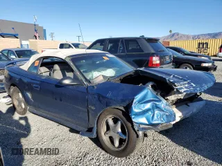 1998 Ford Mustang GT with VIN 1FAFP45X2WF107243, listed as a Copart auction lot 46116355 with 87,830 mi miles and Salvage Title. Bid and sale history available at carsss.com. Image 4.