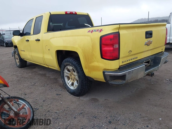 2014 Chevrolet Silverado 1500 LT with VIN 1GCVKREC5EZ247766, listed as a IAAI auction lot 40988625 with 203,672 mi miles and . Bid and sale history available at DreamBid. Image 3.