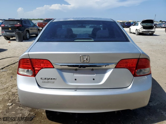 2011 Honda Civic Sdn LX with VIN 2HGFA1F5XBH532436, listed as a Copart auction lot 51428925 with 146,876 mi miles and Salvage Title. Bid and sale history available at carsss.com. Image 6.