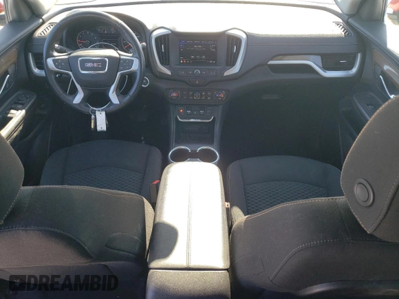 2018 GMC Terrain SLE with VIN 3GKALMEV3JL354854, listed as a Copart auction lot 45855925 with 57,327 mi miles and Clean Title. Bid and sale history available at carsss.com. Image 8.