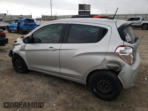 2020 Chevrolet Spark LS with VIN KL8CB6SA3LC406897, listed as a Copart auction lot 51413405 with 124,559 mi miles and Salvage Title. Bid and sale history available at DreamBid. Image 2.