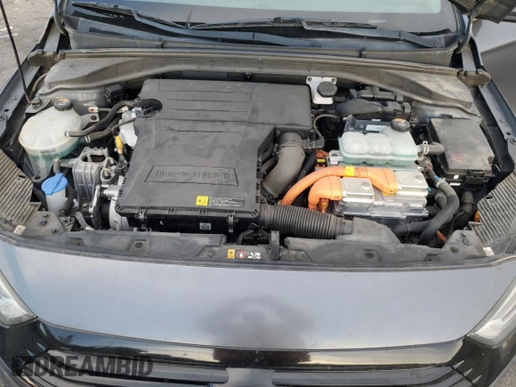 2018 Hyundai Ioniq Limited with VIN KMHC75LDXJU075248, listed as a Copart auction lot 89327145 with 62,321 mi miles and Salvage title. Bid and sale history available at DreamBid. Image 12.