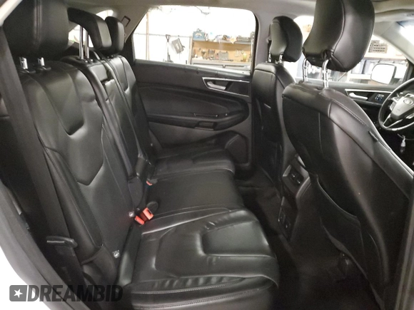 2015 Ford Edge Titanium with VIN 2FMTK4K97FBB12839, listed as a Copart auction lot 52435305 with 166,628 mi miles and Salvage Title. Bid and sale history available at carsss.com. Image 11.