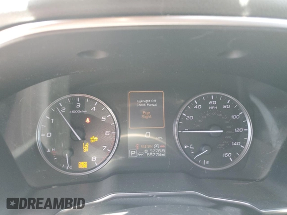 2020 Subaru Outback Limited with VIN 4S4BTALC2L3196565, listed as a Copart auction lot 60277835 with 85,778 mi miles and Salvage title. Bid and sale history available at DreamBid. Image 9.