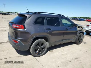 2018 Jeep Cherokee Latitude Tech Connect with VIN 1C4PJLCB2JD540034, listed as a Copart auction lot 55622855 with 71,428 mi miles and Salvage title. Bid and sale history available at DreamBid. Image 3.