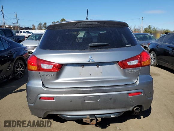 2012 Mitsubishi Outlander Sport SE with VIN JA4AR4AUXCZ004506, listed as a Copart auction lot 47519055 with 156,654 mi miles and Salvage Title. Bid and sale history available at carsss.com. Image 6.