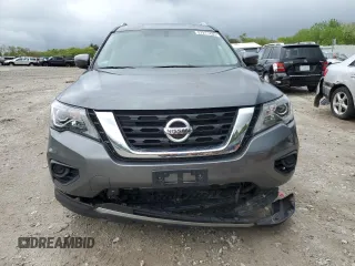 2020 Nissan Pathfinder S with VIN 5N1DR2AM5LC576489, listed as a Copart auction lot 57211435 with 75,641 mi miles and Salvage title. Bid and sale history available at DreamBid. Image 5.