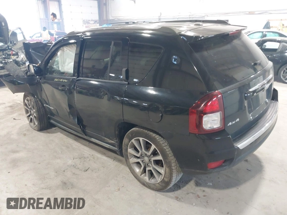 2016 Jeep Compass Latitude with VIN 1C4NJDEB7GD724176, listed as a IAAI auction lot 42051937 with 85,546 mi miles and . Bid and sale history available at DreamBid. Image 3.