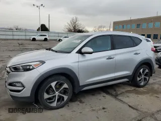 2017 Hyundai Tucson Value with VIN KM8J3CA21HU368278, listed as a Copart auction lot 82591364 with 94,737 mi miles and Salvage Title. Bid and sale history available at carsss.com. Image 1.