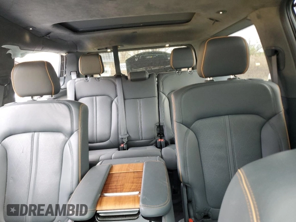2022 Jeep Grand Wagoneer Series II with VIN 1C4SJVFJ6NS167011, listed as a Copart auction lot 80907574 with 48,653 mi miles and Non repairable. Bid and sale history available at DreamBid. Image 10.