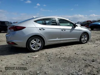 2020 Hyundai Elantra SEL with VIN 5NPD84LF1LH625354, listed as a Copart auction lot 50725275 with 72,889 mi miles and Salvage Title. Bid and sale history available at carsss.com. Image 3.