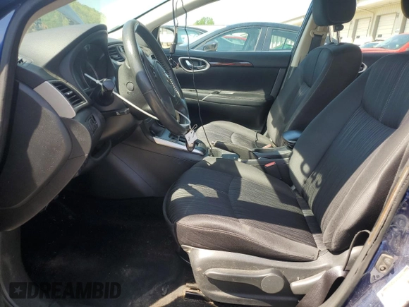 2017 Nissan Sentra SV with VIN 3N1AB7APXHY263216, listed as a Copart auction lot 54137725 with 247,613 mi miles and Clean Title. Bid and sale history available at carsss.com. Image 7.